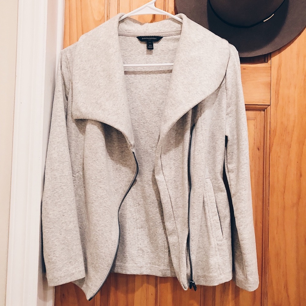 Banana Republic Moto Jacket—Cotton